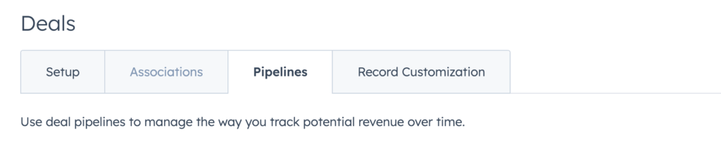 hubspot pipeline